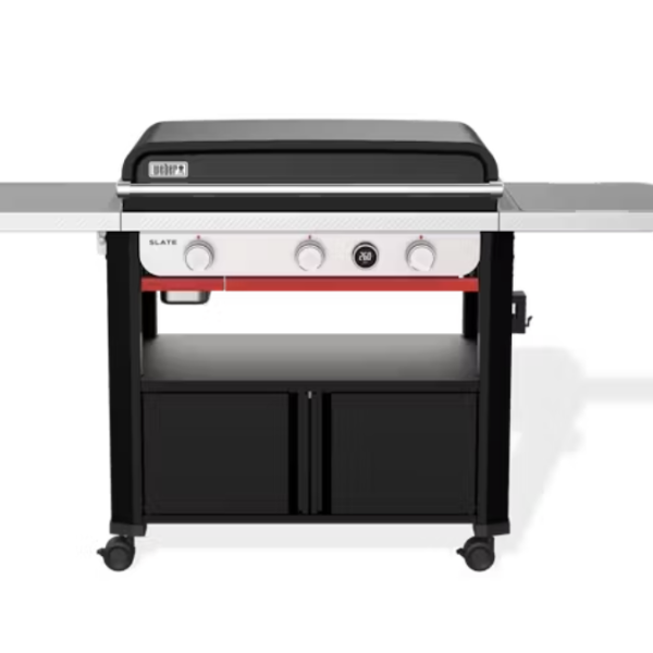 Image of the Weber Slate 30" Premium Griddle BBQ available at Home Heat & BBQ